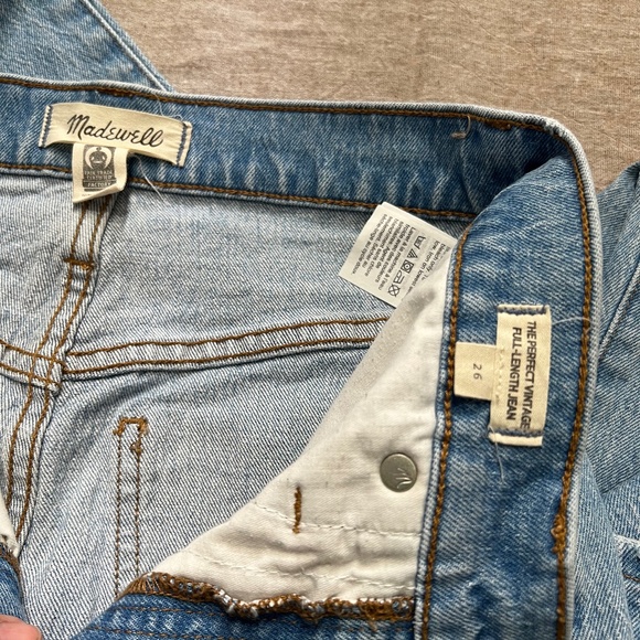 Madewell The Perfect Vintage Full-Length Jean in Colebrooke Wash - Picture 11 of 14